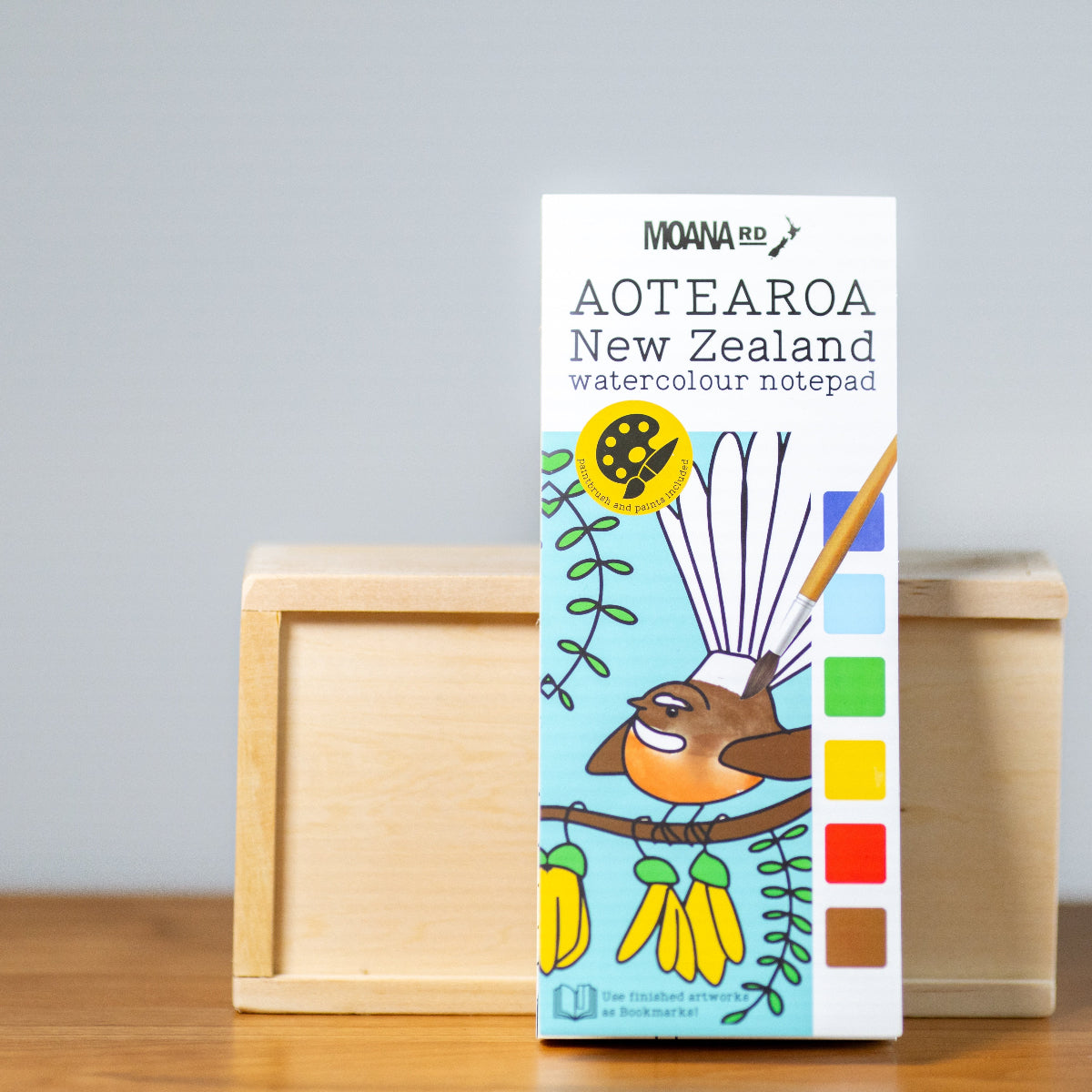 Watercolour Notepad Moana Road