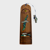 Native Wood and Shell Bookmark - Animals