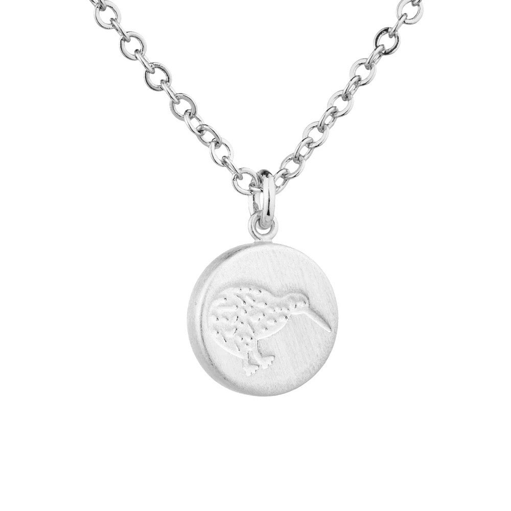 Round Kiwi Necklace