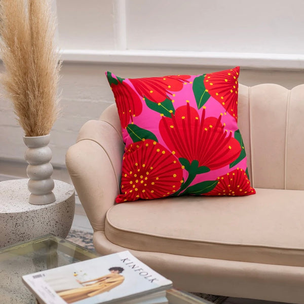 Bright Botanical Cushion Cover