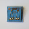 Huia Breastplate Gold Earrings