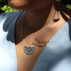Niho Breastplate Silver Necklace