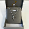 S/S Angled Whale Tail Necklace