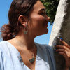 Kauae Breastplate Silver Earrings
