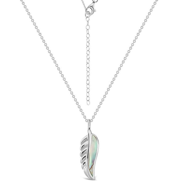 Sterling Silver Fern Necklace